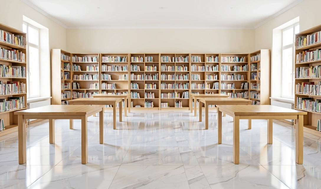 Интелектуално и спокойно пространство за четене